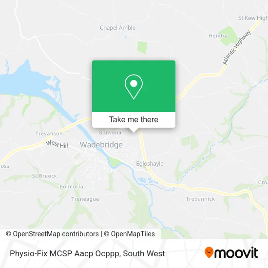 Physio-Fix MCSP Aacp Ocppp map