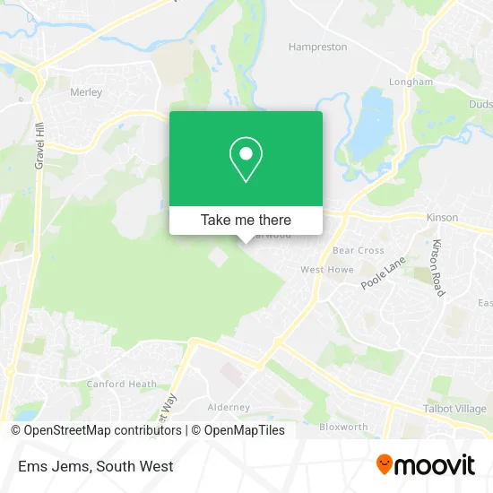 Ems Jems map