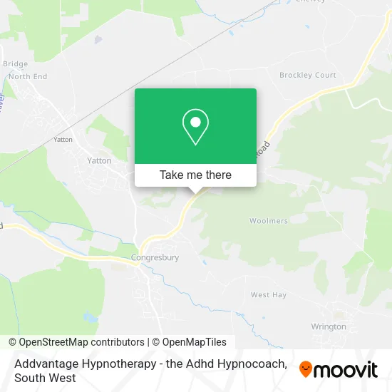 Addvantage Hypnotherapy - the Adhd Hypnocoach map