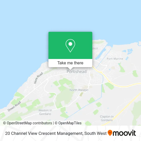 20 Channel View Crescent Management map