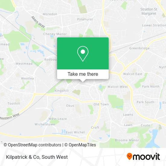 Kilpatrick & Co map