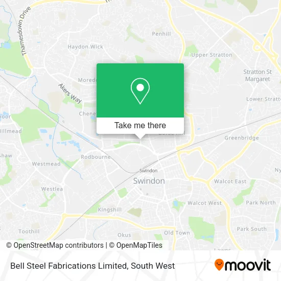 Bell Steel Fabrications Limited map