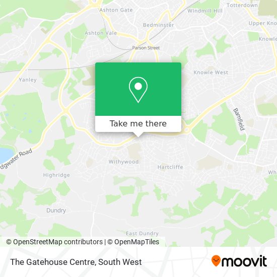 The Gatehouse Centre map