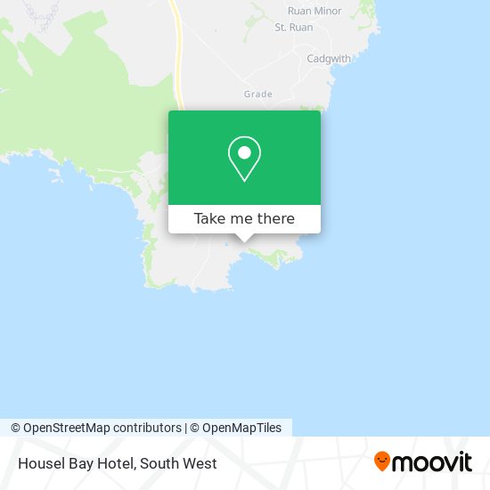 Housel Bay Hotel map
