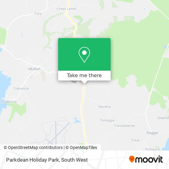 Parkdean Holiday Park map