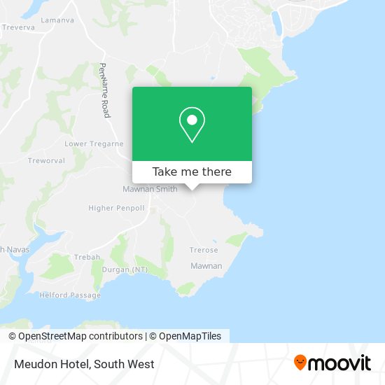 Meudon Hotel map