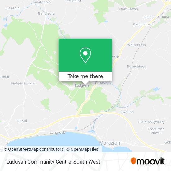 Ludgvan Community Centre map
