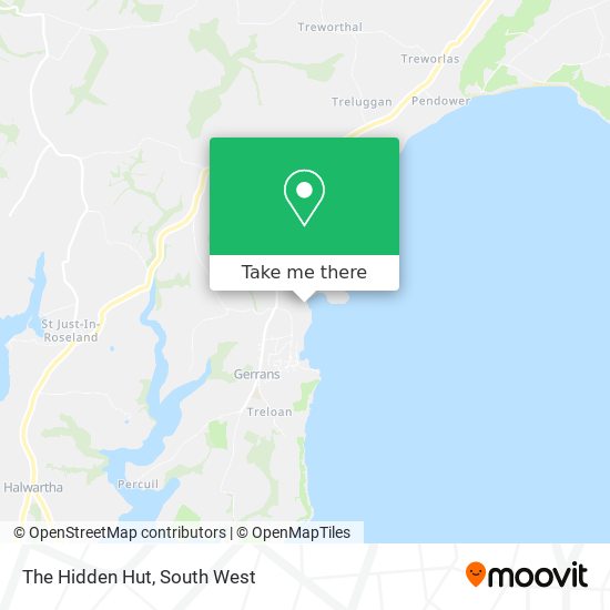 The Hidden Hut map
