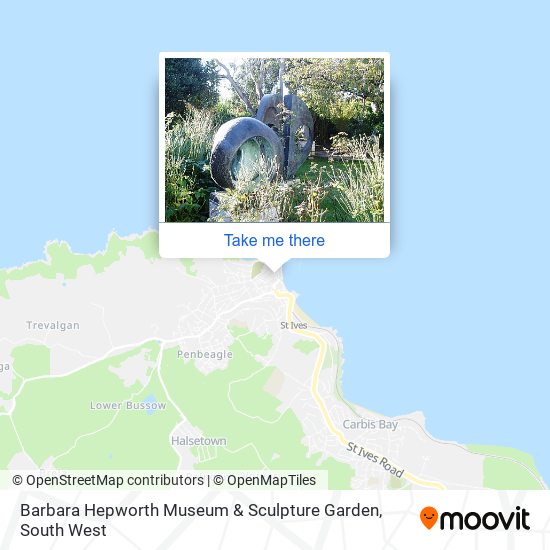 Barbara Hepworth Museum & Sculpture Garden map