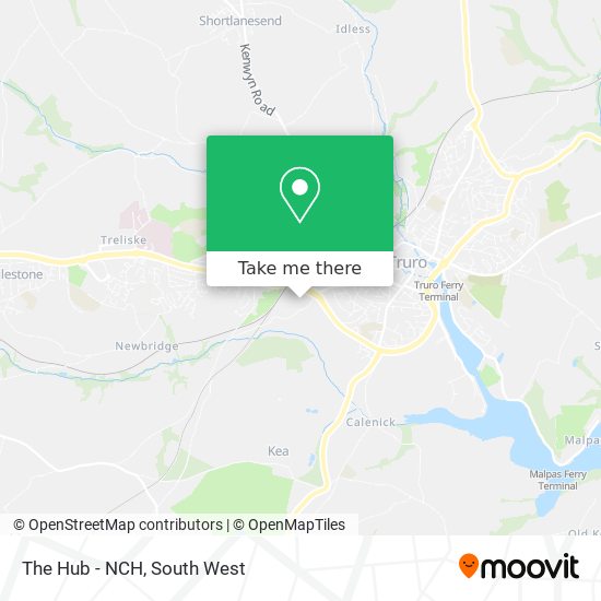 The Hub - NCH map