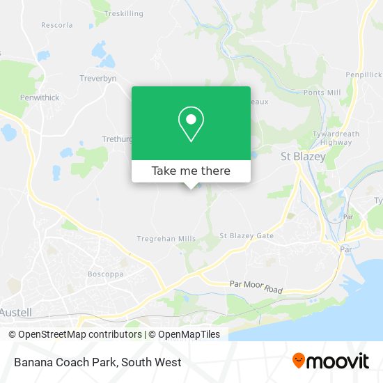 Banana Coach Park map