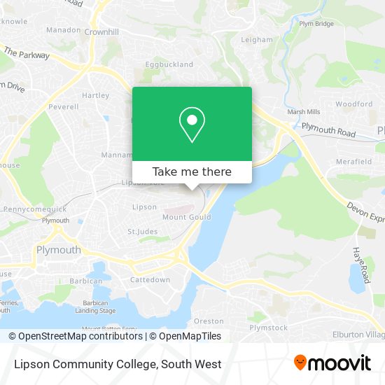 Lipson Community College map