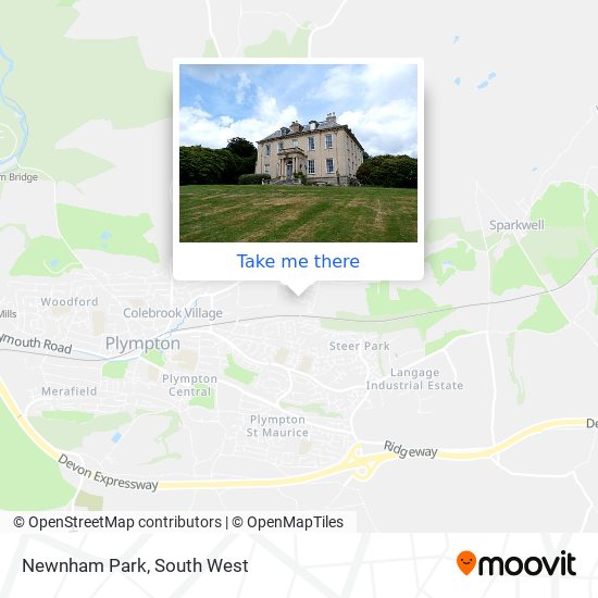 Newnham Park map