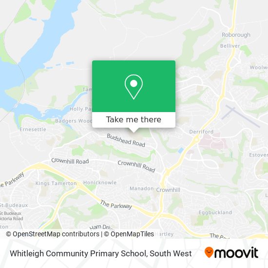 Whitleigh Community Primary School map