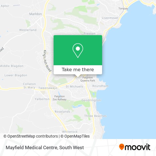 Mayfield Medical Centre map