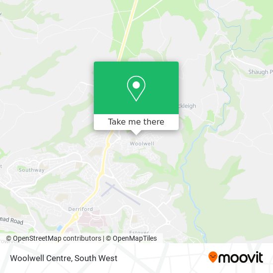 Woolwell Centre map