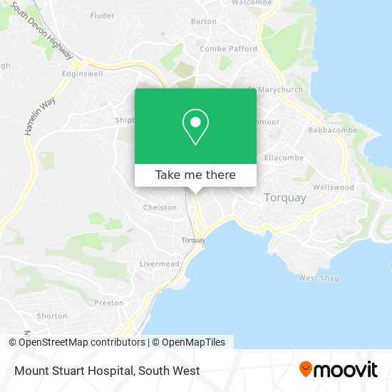 Mount Stuart Hospital map