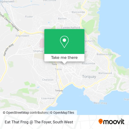 Eat That Frog @ The Foyer map
