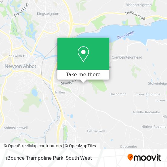 iBounce Trampoline Park map