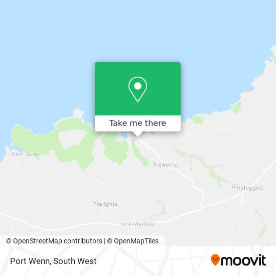 Port Wenn map