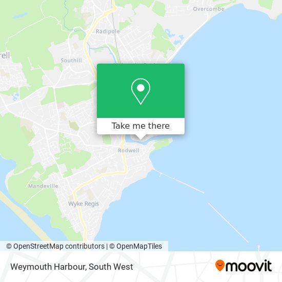 Weymouth Harbour map