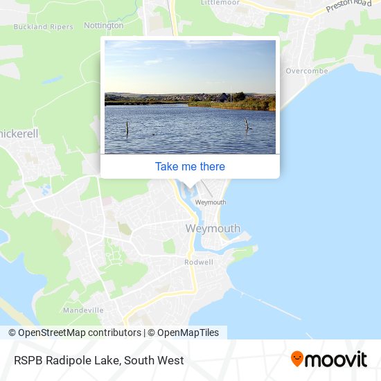 RSPB Radipole Lake map