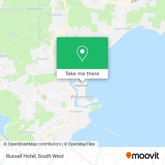 Russell Hotel map