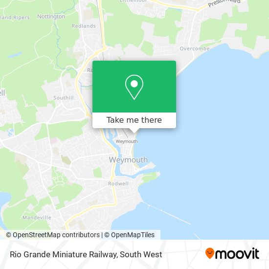 Rio Grande Miniature Railway map