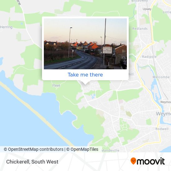 Chickerell map