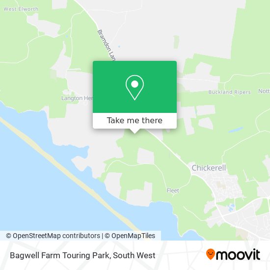 Bagwell Farm Touring Park map