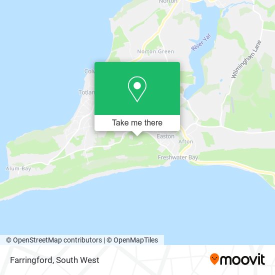 Farringford map