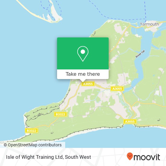 Isle of Wight Training Ltd map