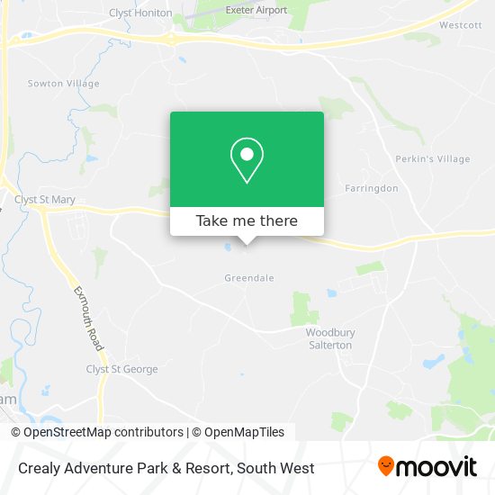 Crealy Adventure Park & Resort map
