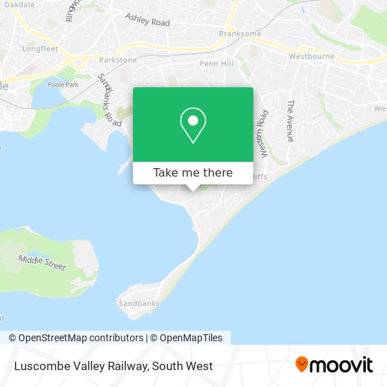 Luscombe Valley Railway map