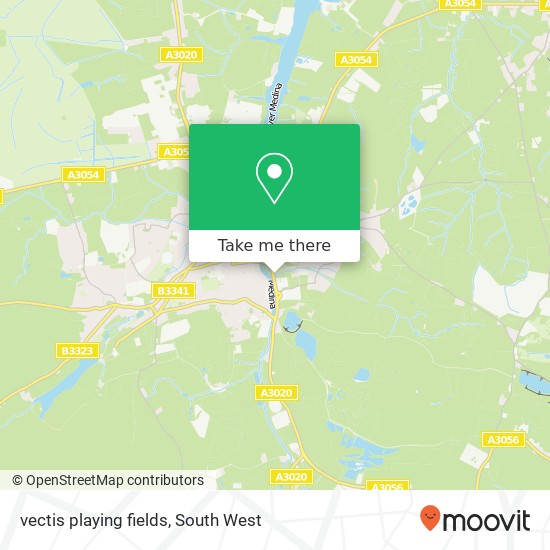 vectis playing fields map