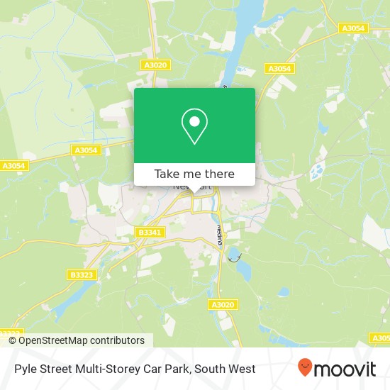Pyle Street Multi-Storey Car Park map
