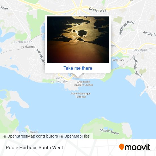 Poole Harbour map