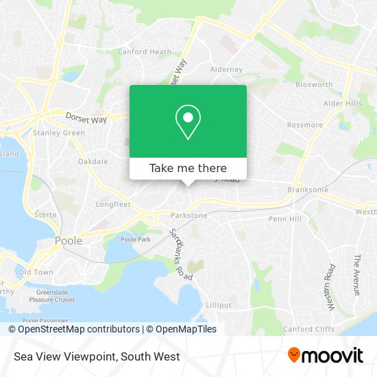 Sea View Viewpoint map