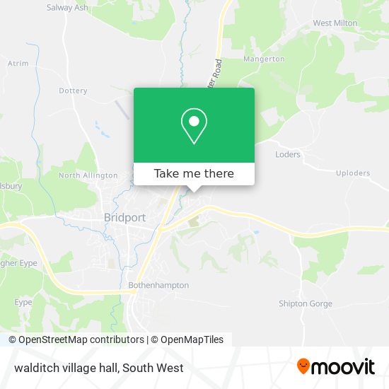 walditch village hall map