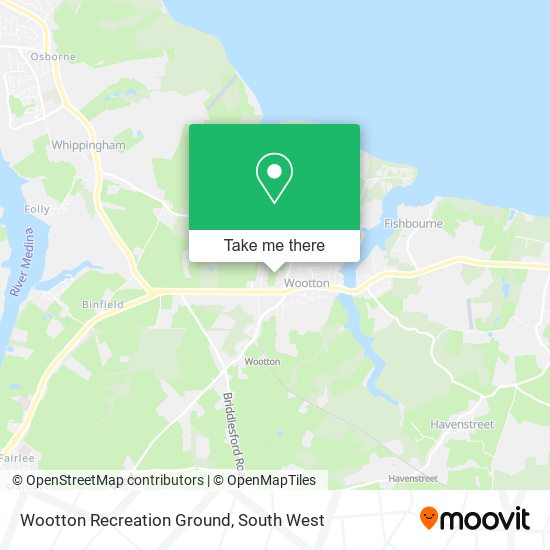 Wootton Recreation Ground map