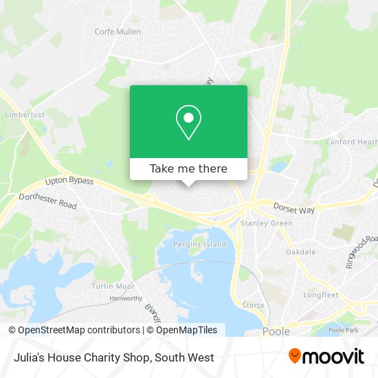 Julia's House Charity Shop map