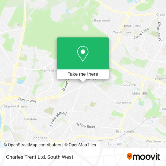 Charles Trent Ltd map