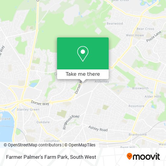 Farmer Palmer's Farm Park map