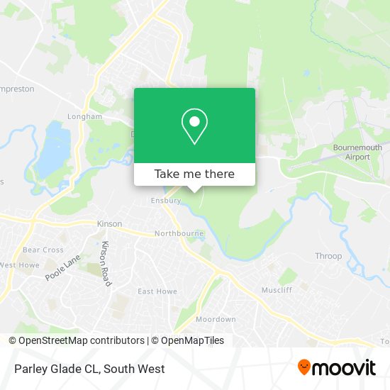 Parley Glade CL map