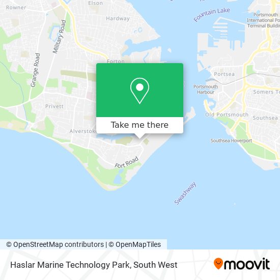 Haslar Marine Technology Park map