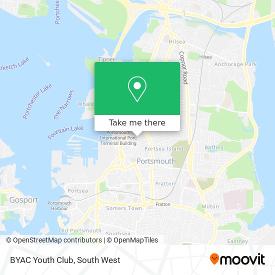 BYAC Youth Club map