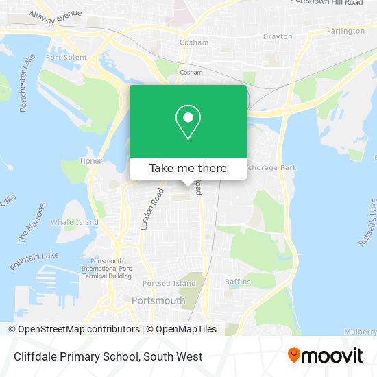 Cliffdale Primary School map