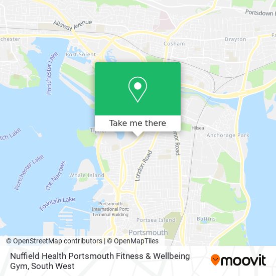 how to get to nuffield health portsmouth fitness wellbeing gym in portsmouth by bus train or ferry