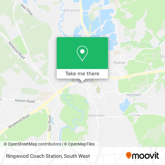 Ringwood Coach Station map