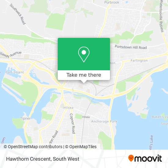 Hawthorn Crescent map